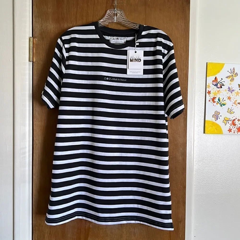 Denim & Flower S/S Striped Tee